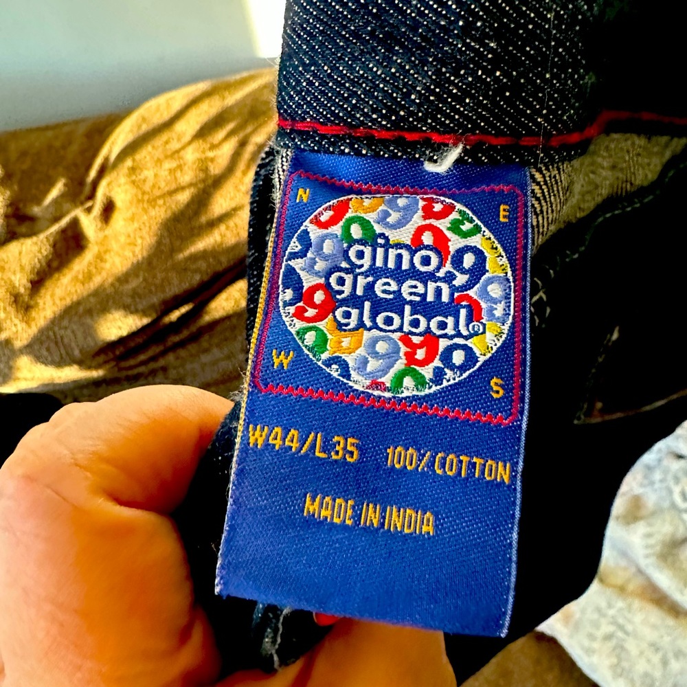 Gino Green Global vintage jeans never been worn